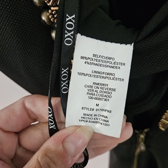 XOXO beaded keyhole swing dress - Picture 5 of 7